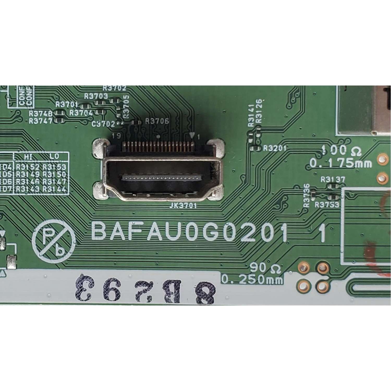 MAIN PARA SMART TV PHILIPS ROKU•4K•UHD / NUMERO DE PARTE AFA81011 / BAFAU0G0201 1 / AFA81UT-65UB / PANEL UCF81XT / DISPLAY HV650QUB-F70 / MODELO 65PUL6553/F7 - Imagen 2